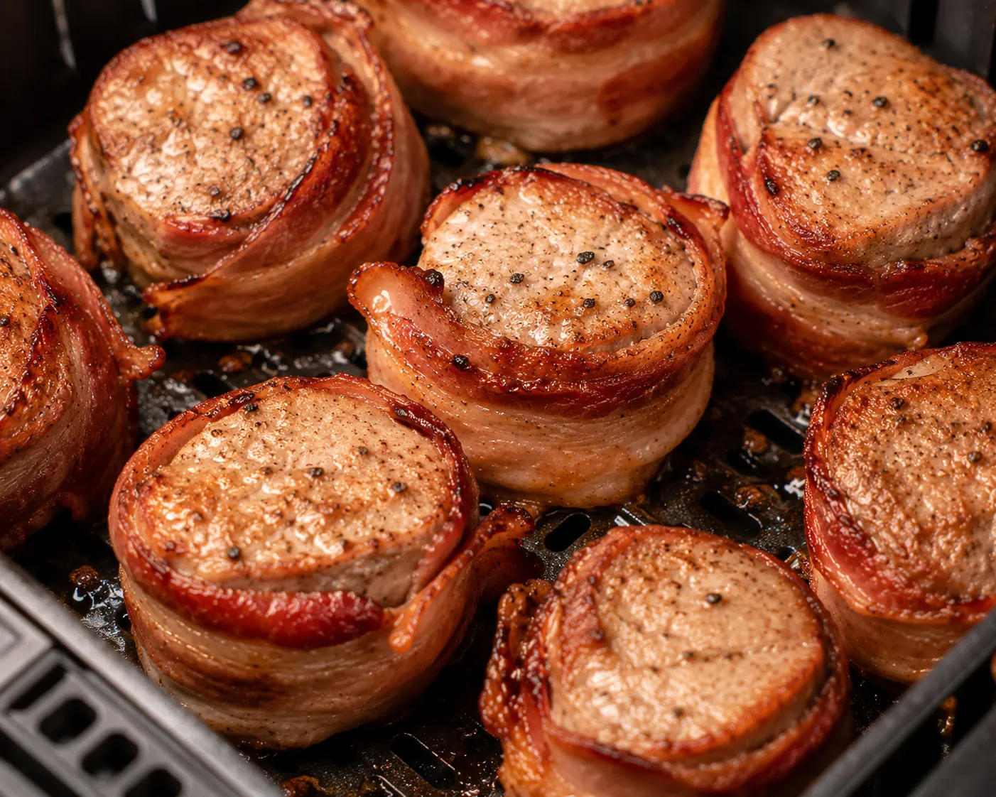 Bacon-Wrapped Pork Medallions