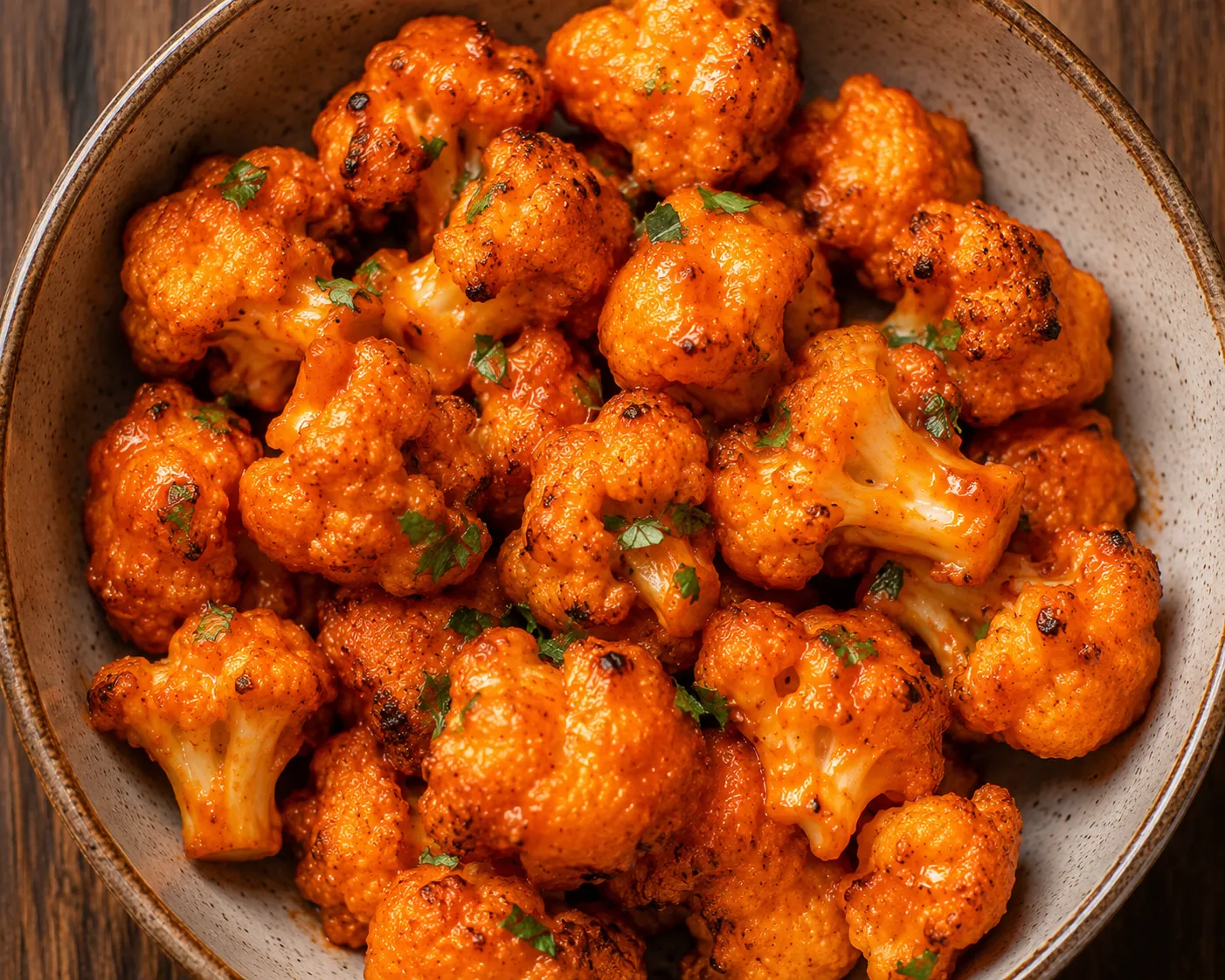 Buffalo Cauliflower Bites