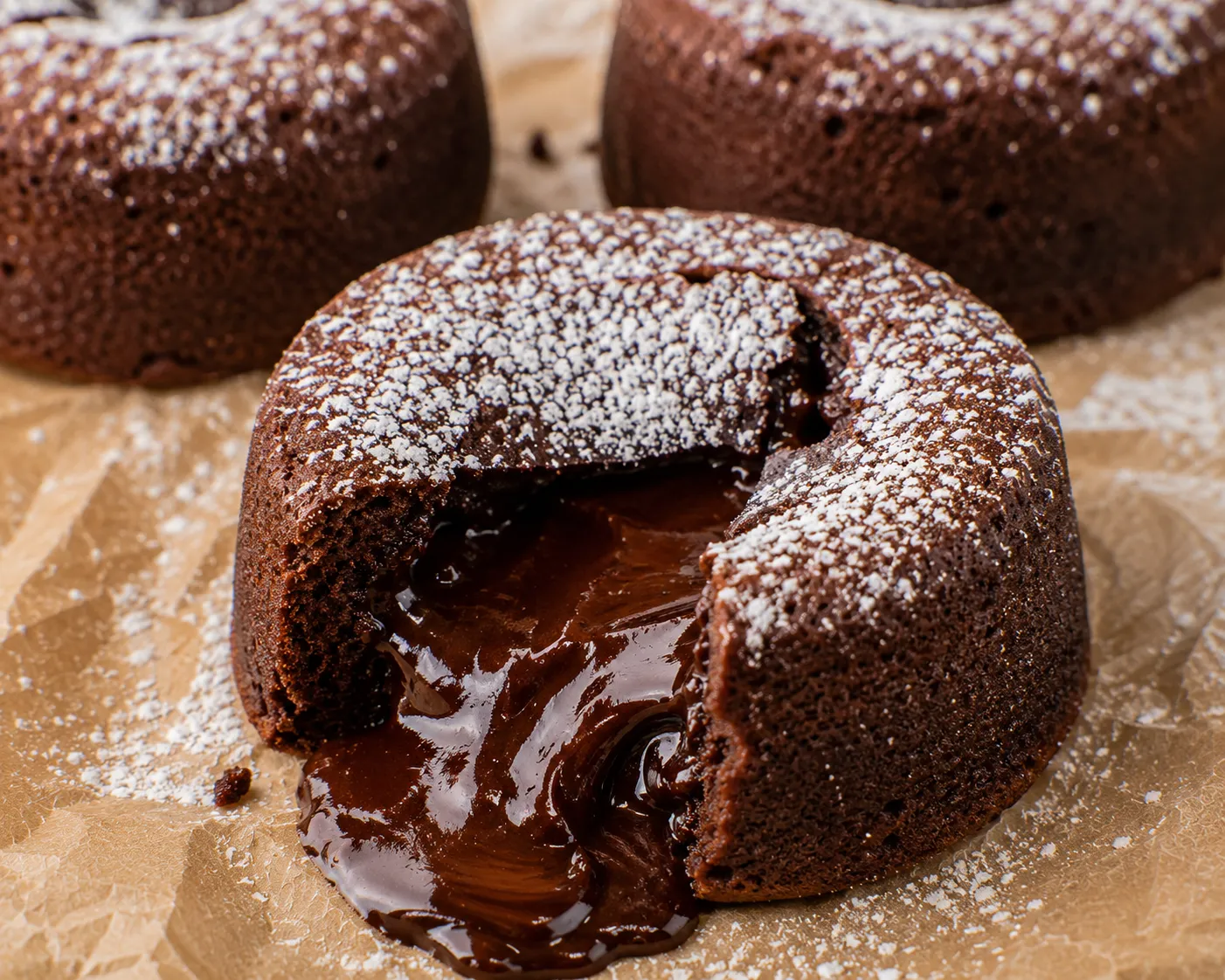 Molten Chocolate Lava Cakes
