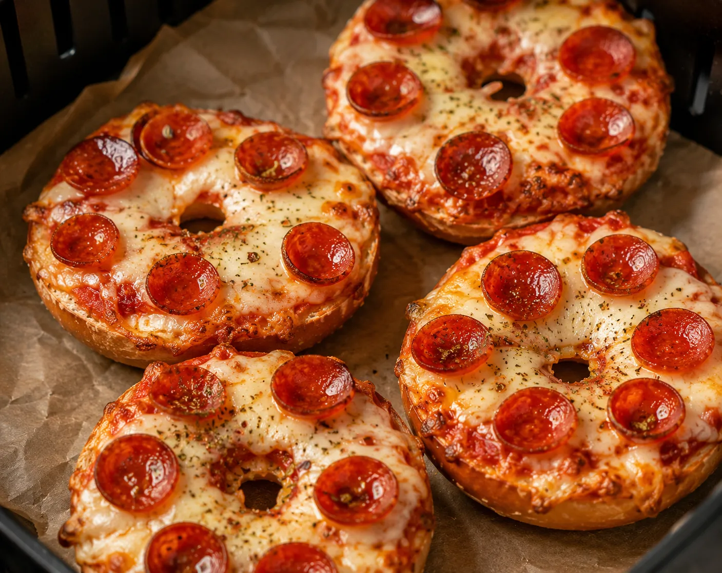 Pizza Bagels